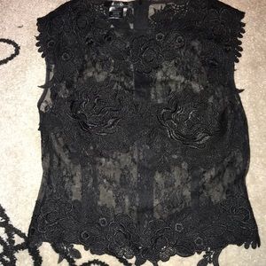 Sexy lace top Caribbean Queen size small